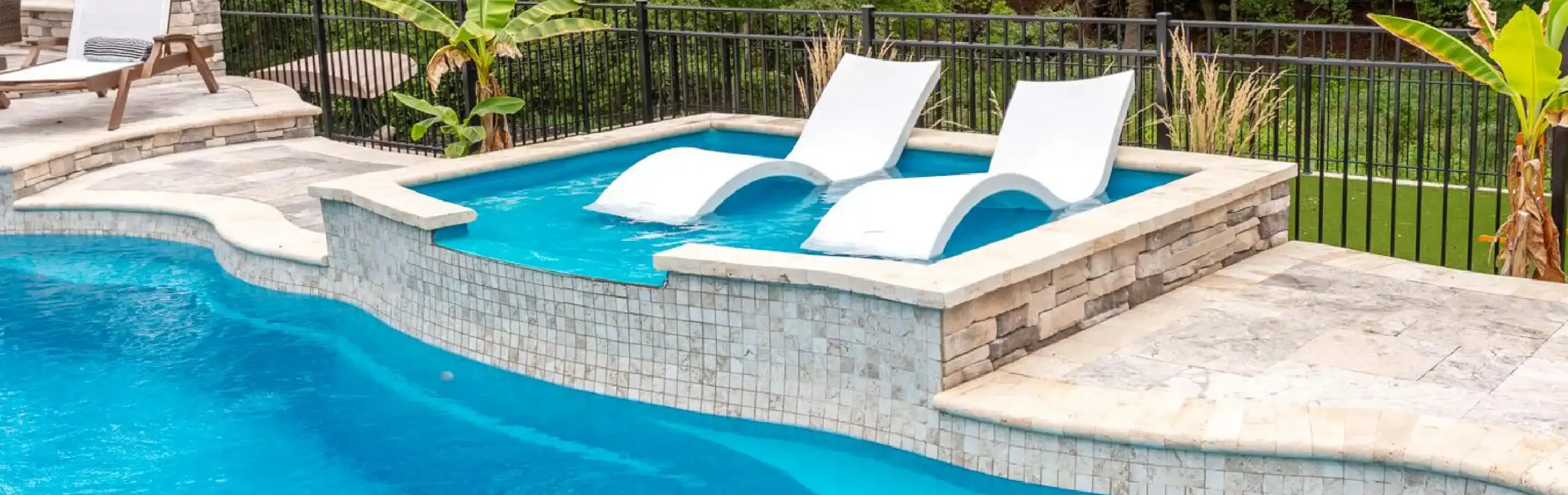 Tanning Ledges Tanning Ledges from Aviva Pools Ann Arbor
